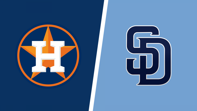 Houston Astros vs. San Diego Padres