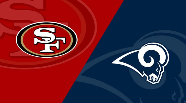 los angeles rams and the 49ers