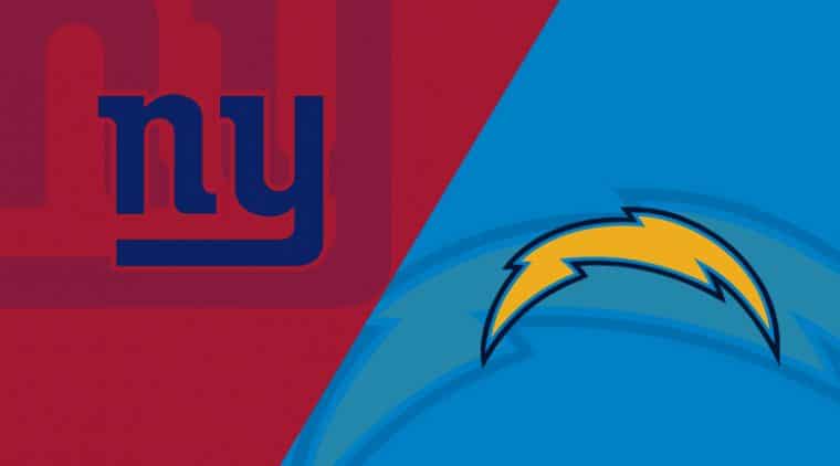 New York Giants vs. Los Angeles Chargers