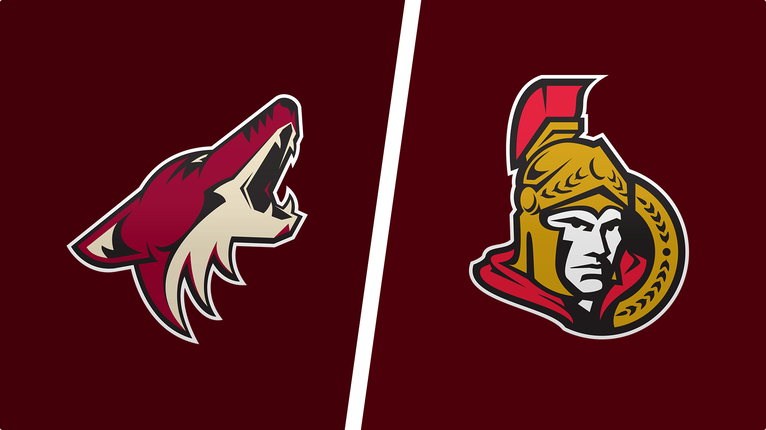 Arizona Coyotes vs. Ottawa Senators
